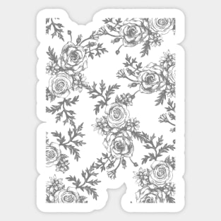 Flower Pattern Sticker